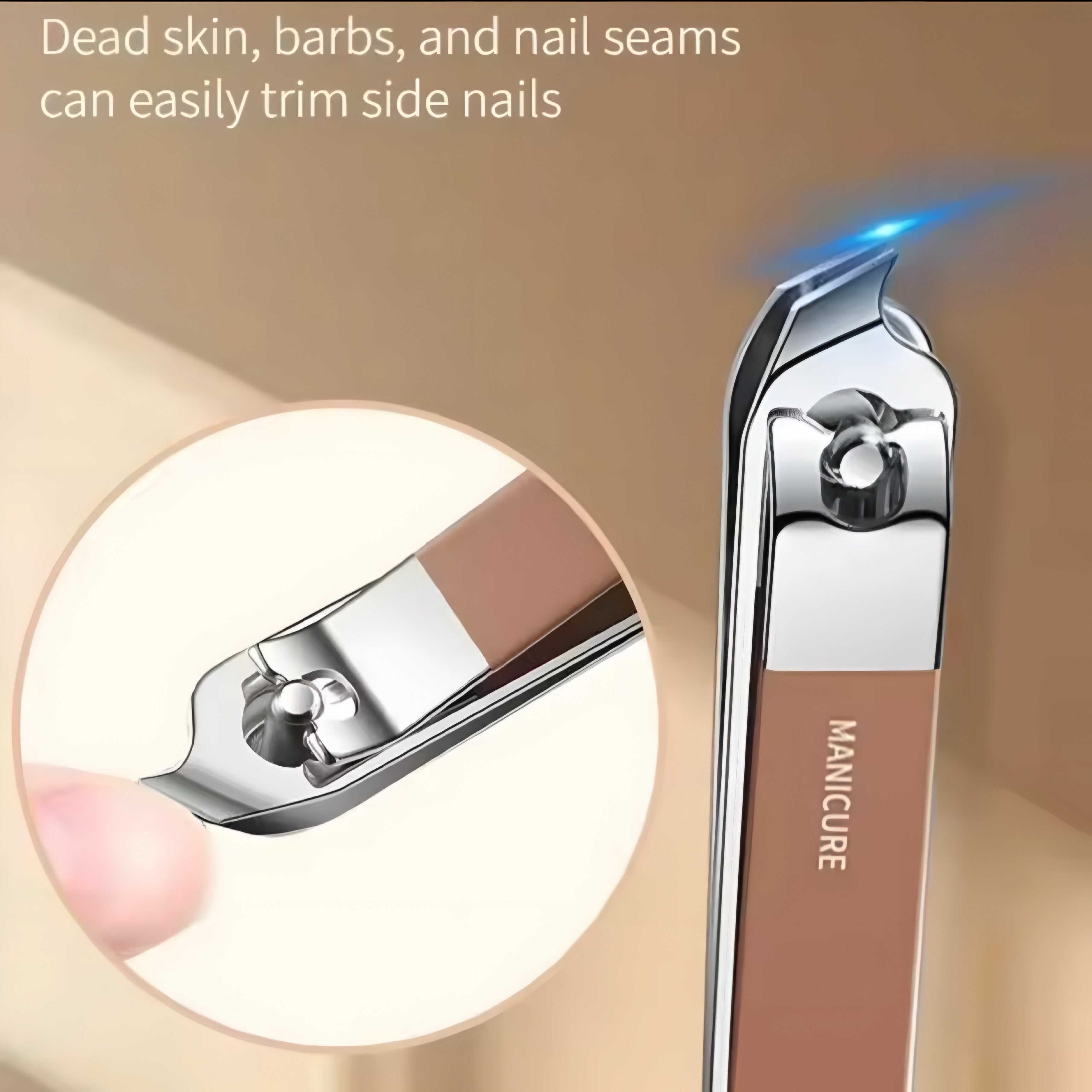 Kit Manicure Professionale in Acciaio Inox – Completo e Portatile
