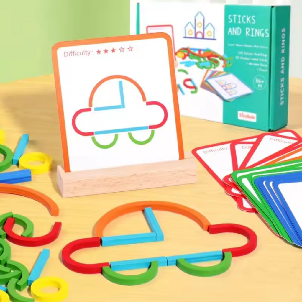 Puzzle in Legno Montessori – Gioco Educativo e Creativo