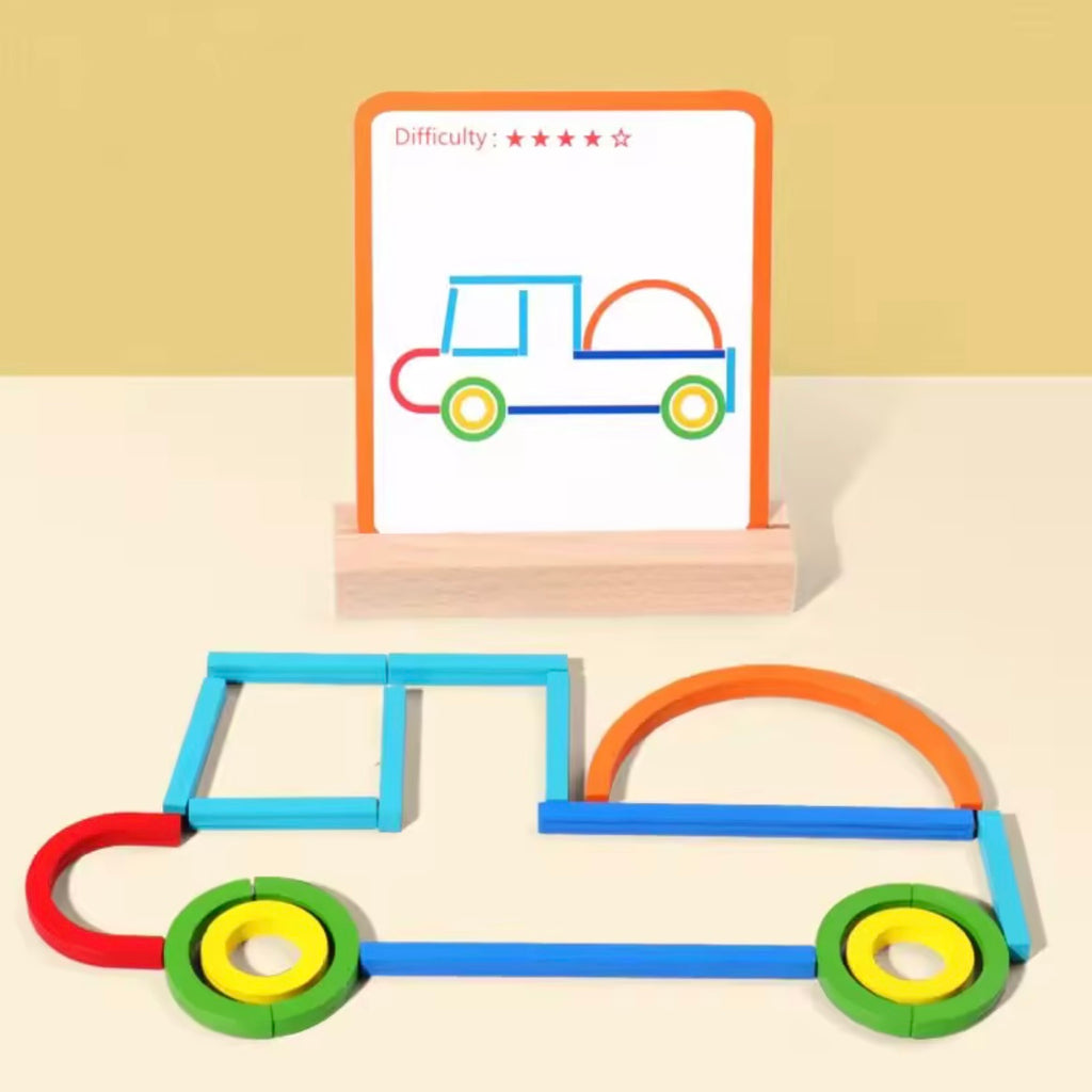 Puzzle in Legno Montessori – Gioco Educativo e Creativo