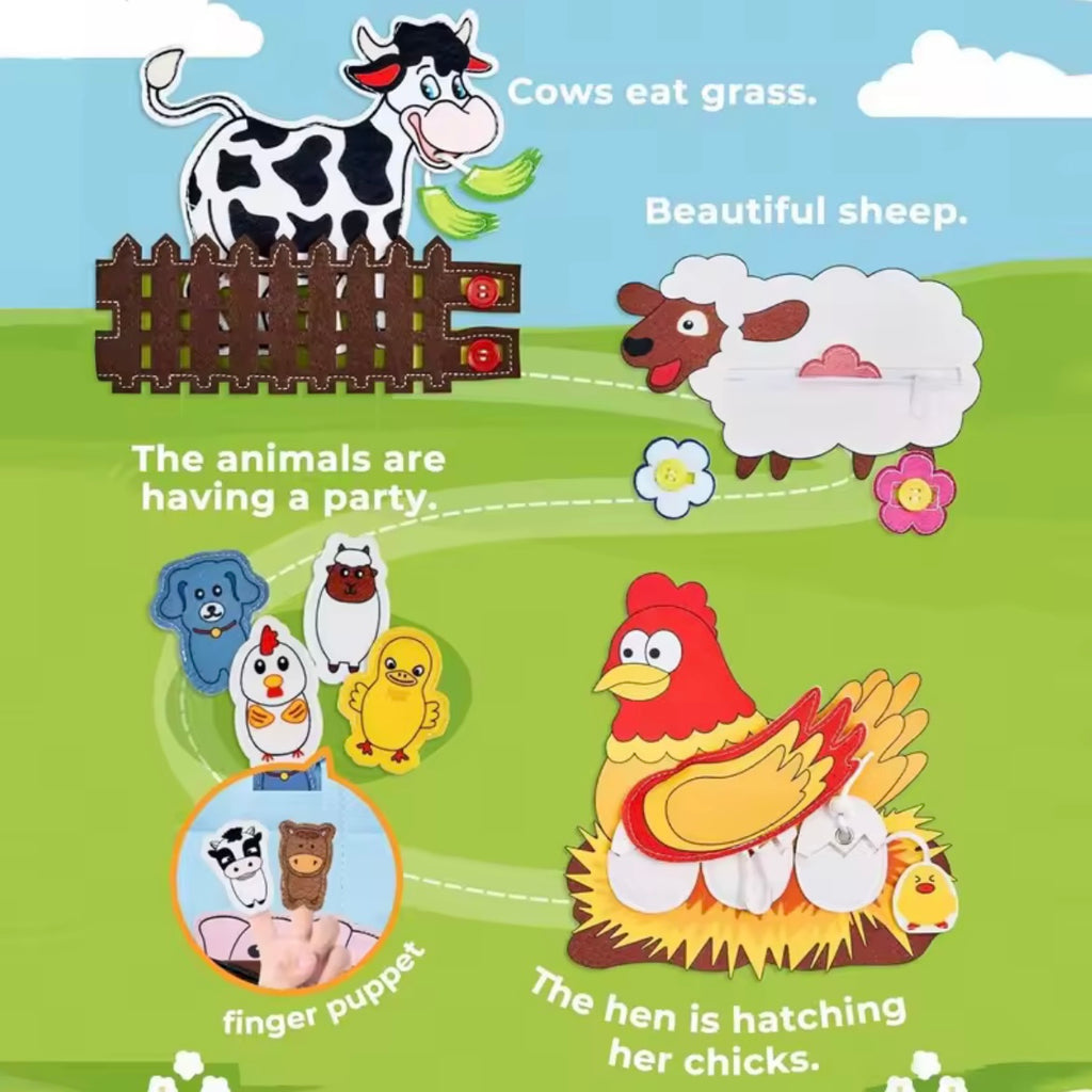 Libro Sensoriale Montessori – Impara Giocando Ogni Giorno