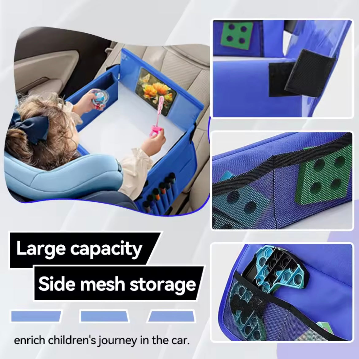 Tavolino Auto per Bambini – Viaggi Tranquilli e Senza Disordine
