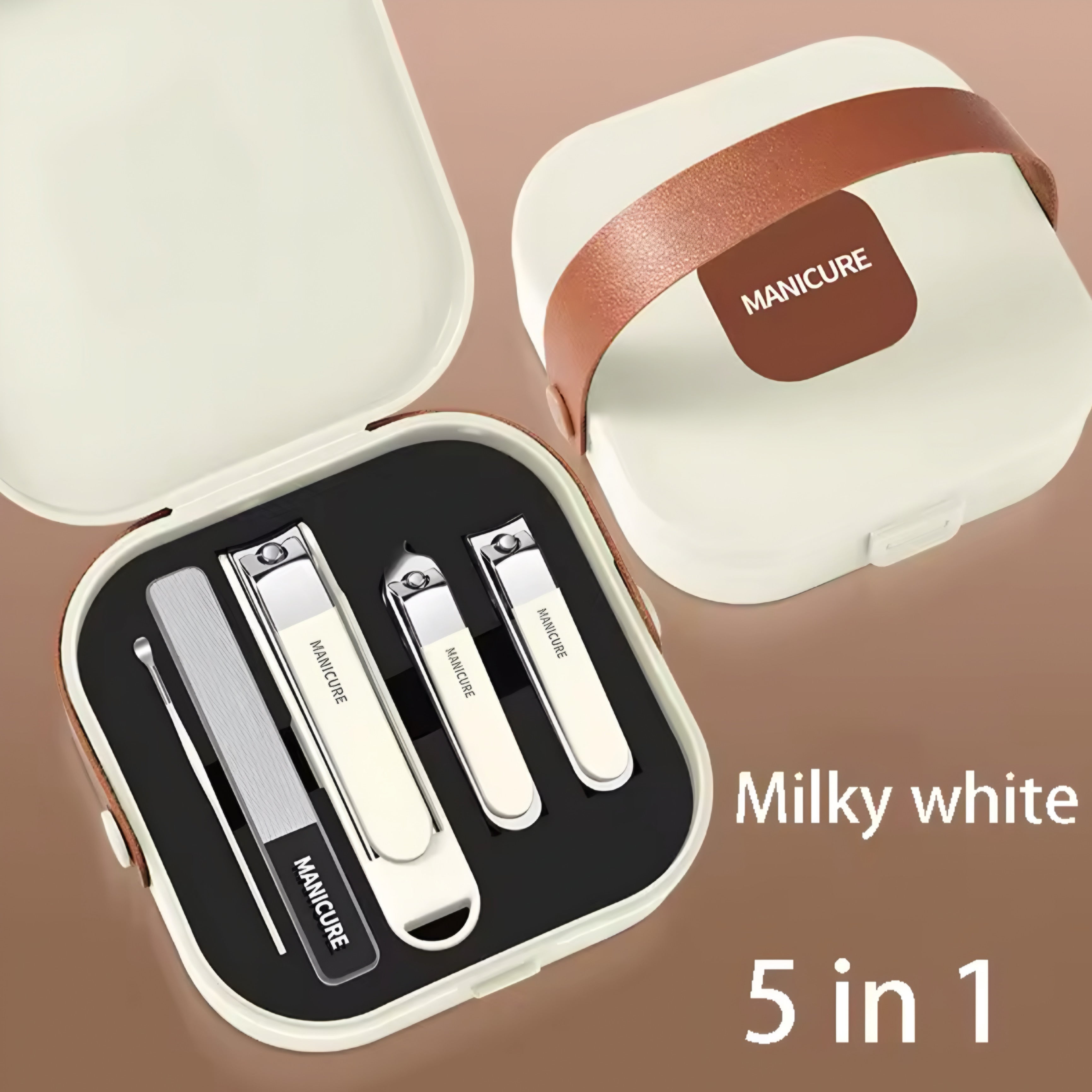Kit Manicure Professionale in Acciaio Inox – Completo e Portatile